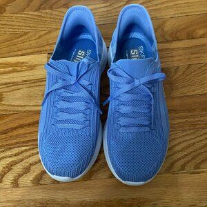 Skechers Slip-Ins Sneakers Women's Size 5.5 Lavender Blue Great Condition!